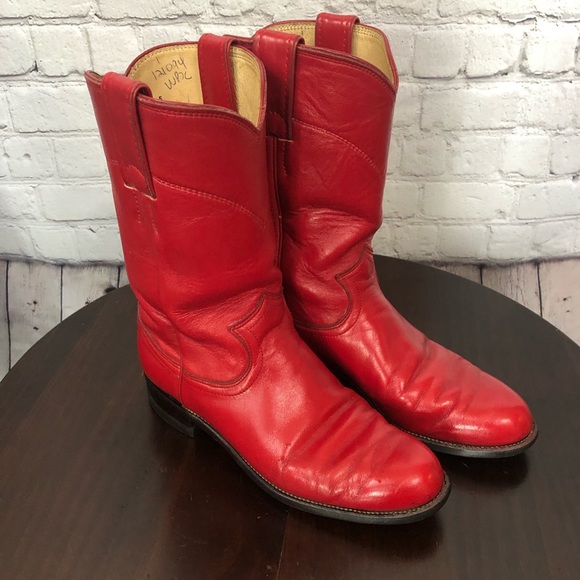 red roper boots